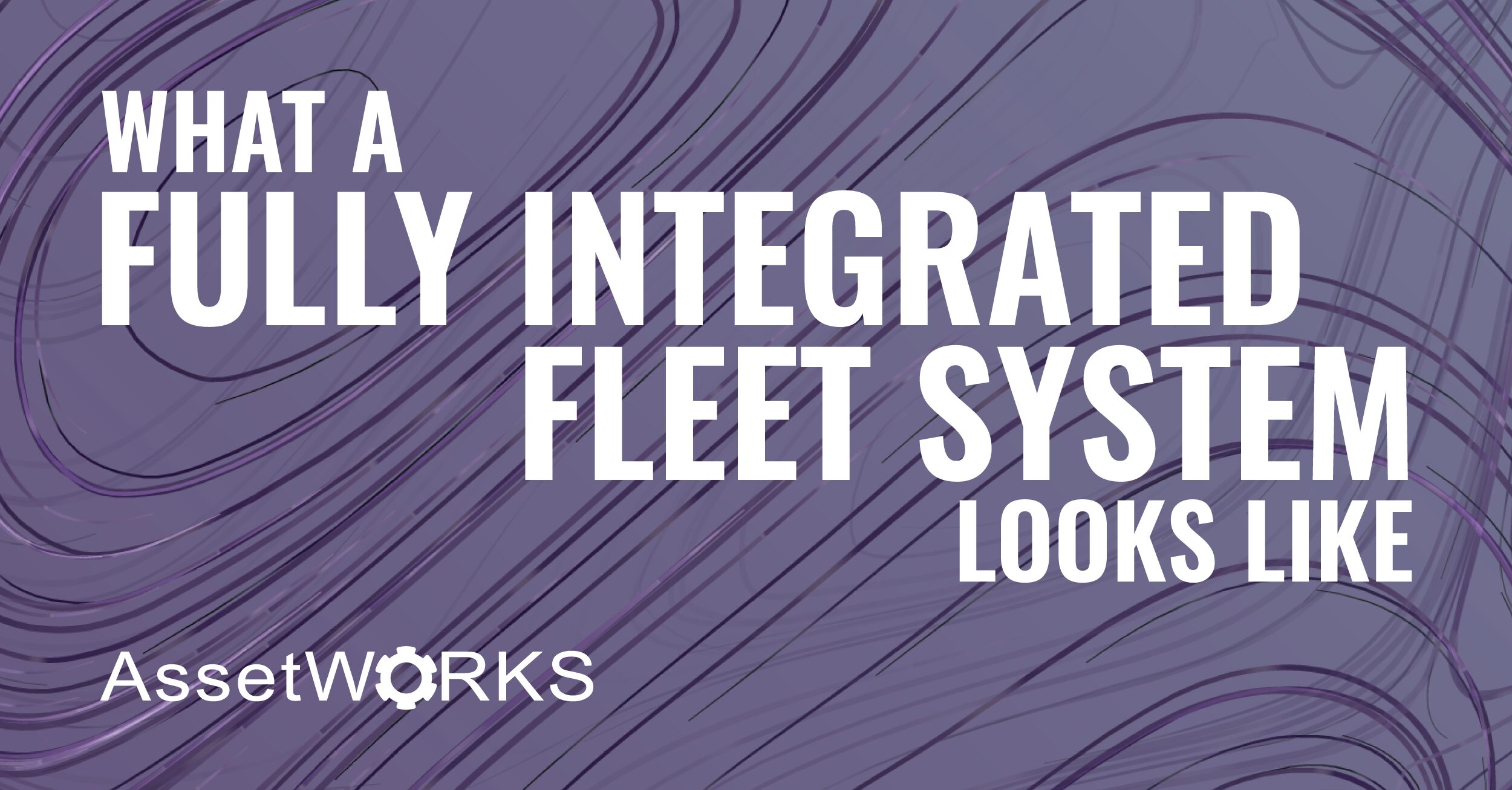 Fully Integrated Fleet System Infographic Social Graphic